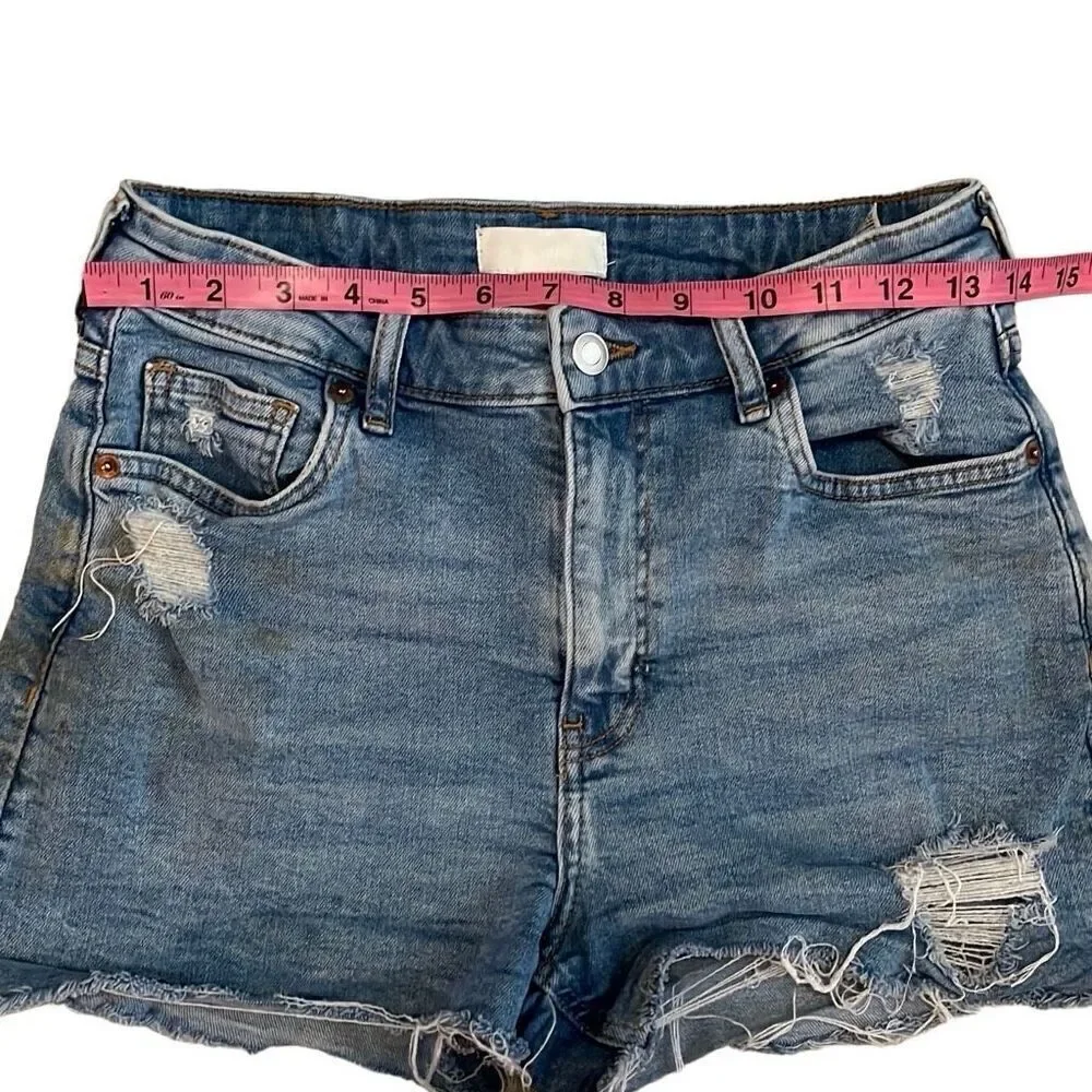 H&M High Denim Shorts